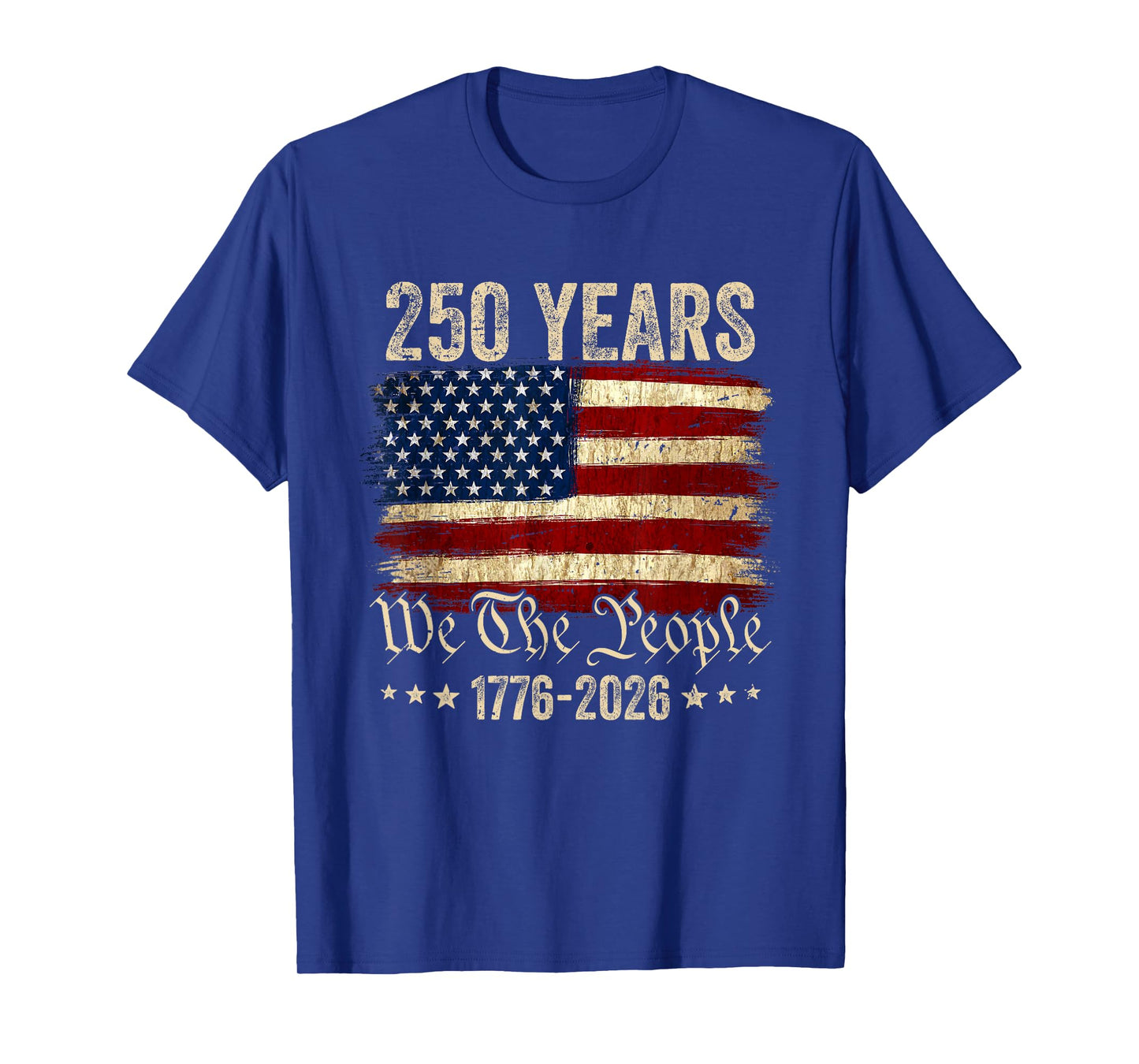 American Flag 250th Anniversary 1776 2026 T-Shirt