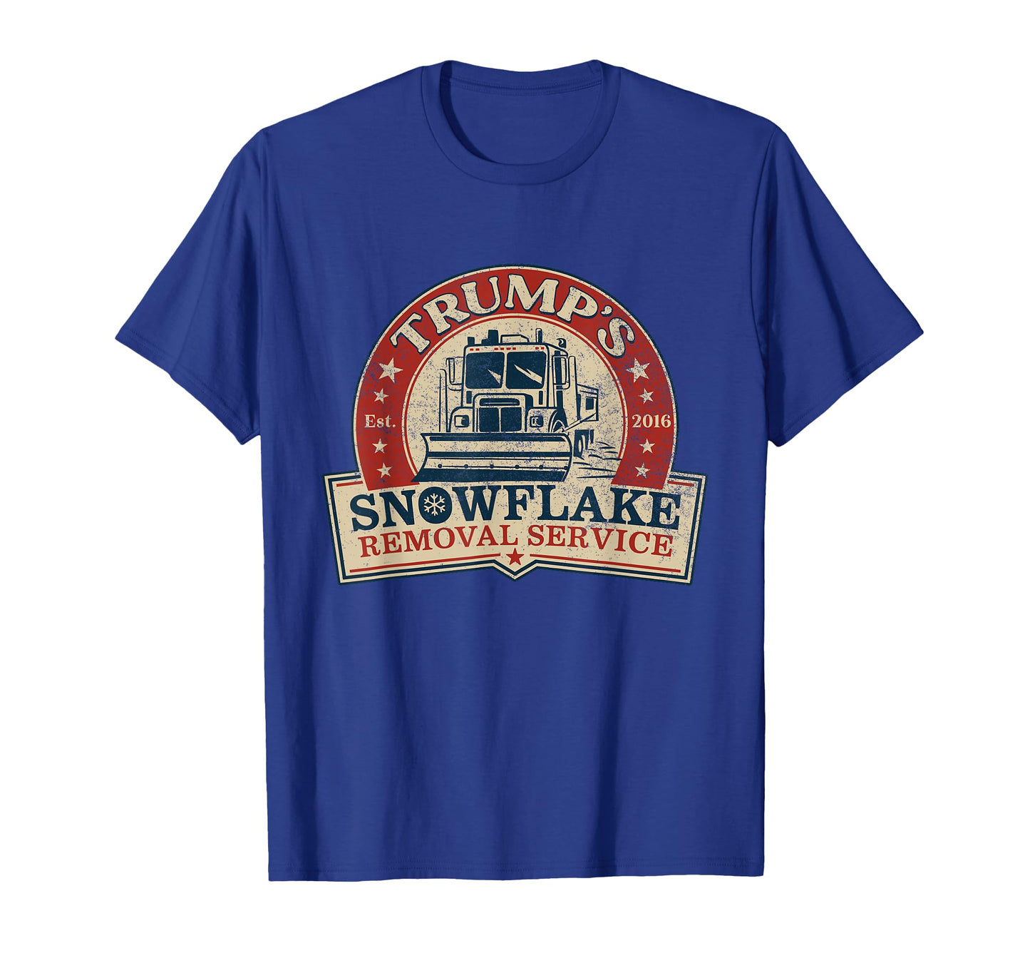 Trump's Snowflake Removal Service Funny Donald Trump T-Shirt