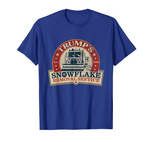 Trump's Snowflake Removal Service Funny Donald Trump T-Shirt