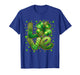 Love Shamrock Happy St Patrick's Day Womens Girls T-Shirt