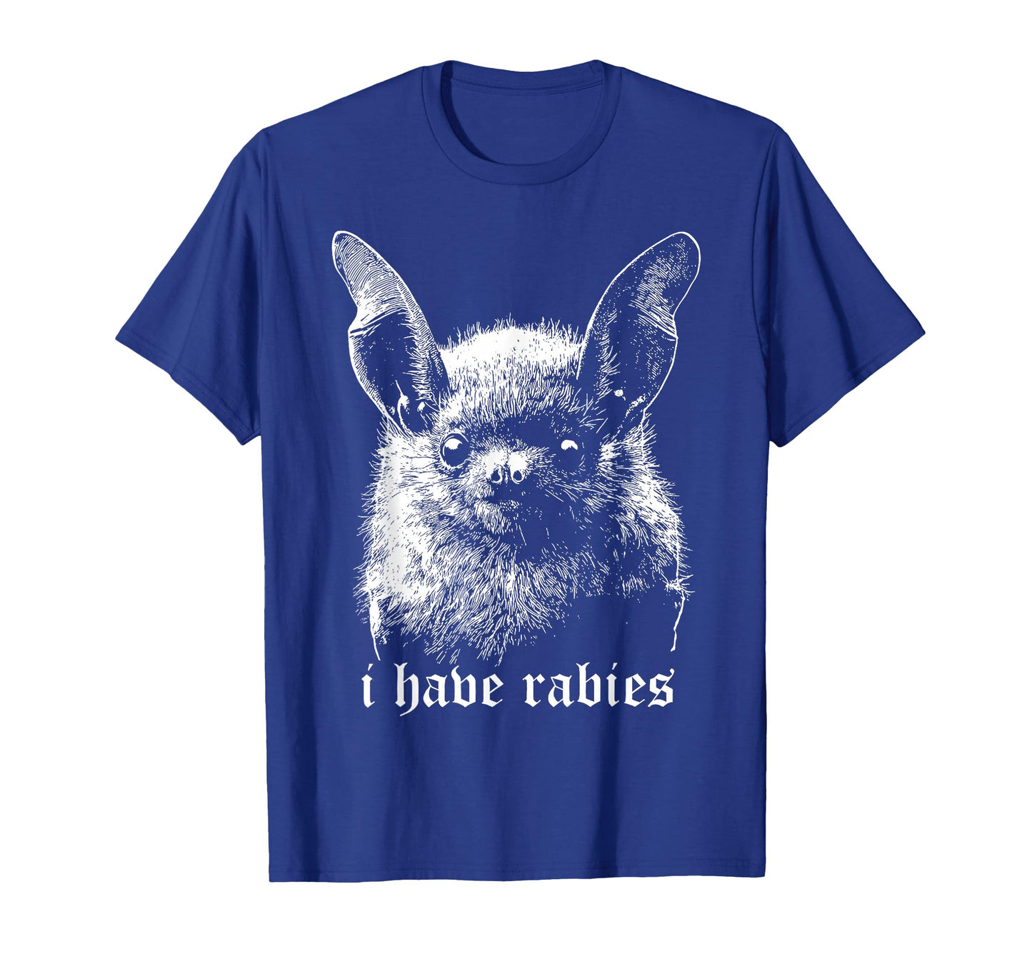 Vintage I Have Rabies Bat Funny Meme Quotes T-Shirt