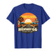 Highway 66 100 Years 1926-2026 Classic Car Lover Anniversary T-Shirt