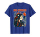 No Kings Retro Patriotic Woman Liberty Womens T-Shirt