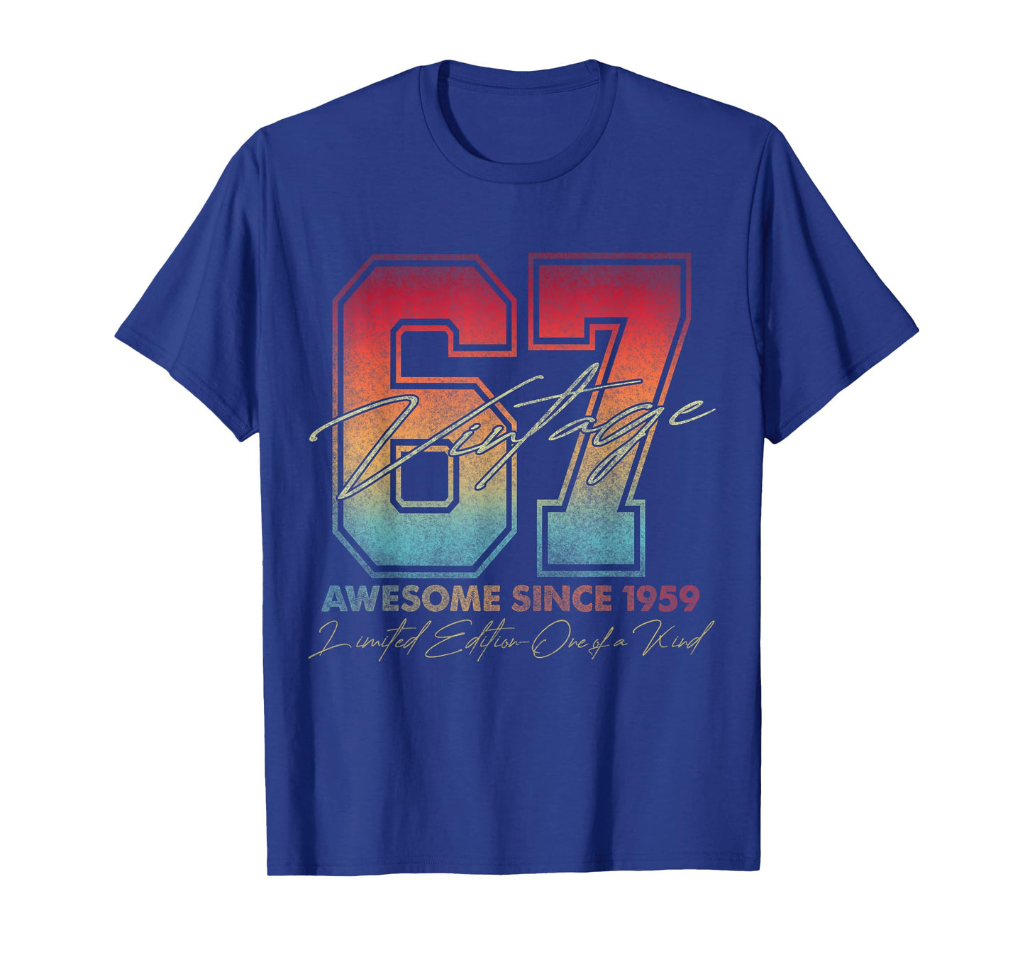 67 Year Old Gifts Vintage 1959 Limited Edition 67th Birthday T-Shirt