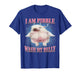 I Am Pibble Wash My Belly Funny Dog Clean My Belly Meme T-Shirt