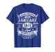 Legends were Born in January 1971 Vintage 55th Birthday Men T-Shirt