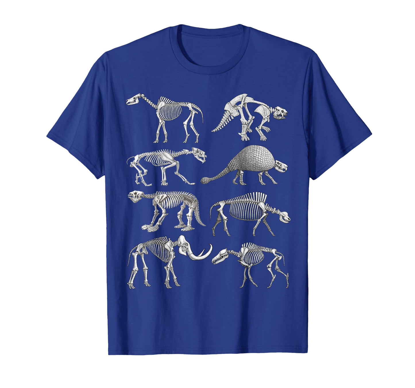 Cenozoic Mammal Fossils Paleoart Science Paleontology T-Shirt