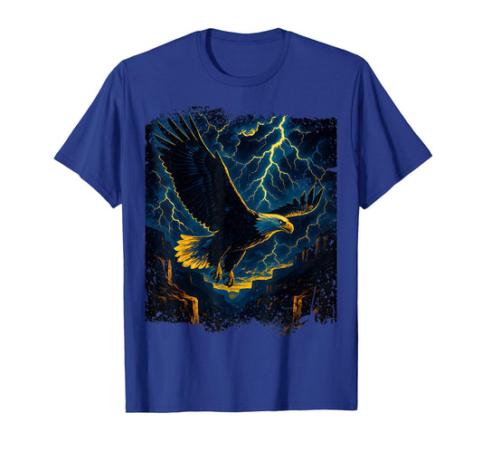 Eagle Flying Over Canyon for Men Women & Kids T-Shirt