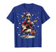 Christmas Duck Playing Guitar Funny Musician Animal Music T-Shirt