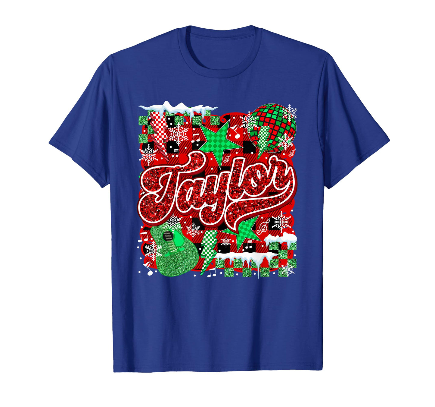 Girl Retro Taylor First Name Personalized Groovy 80's T-Shirt