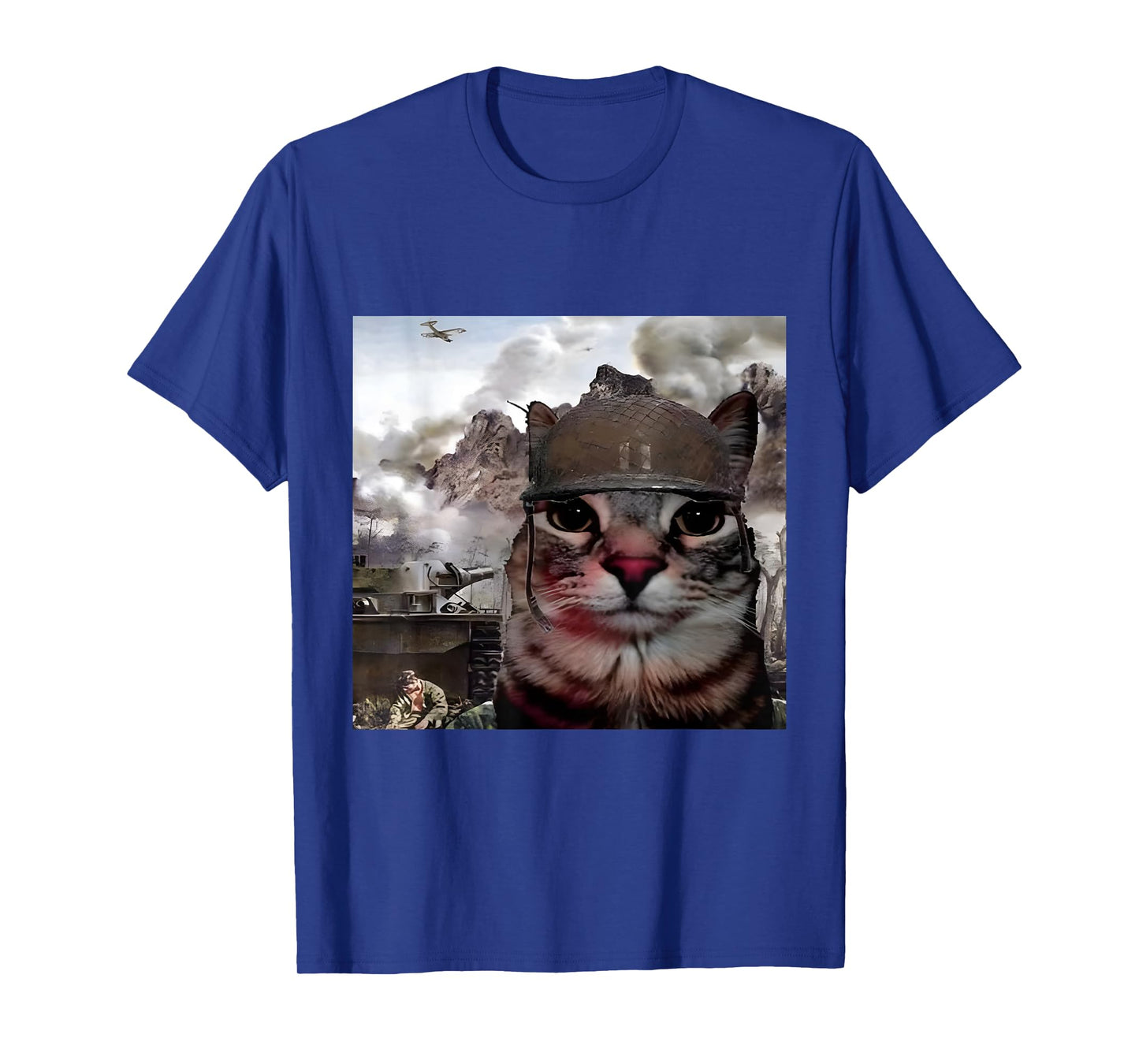 Thousand Yard Stare Cat T-Shirt
