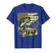 American Flag Bass Fishing and Hunting Youth Boys Outdoor T-Shirt