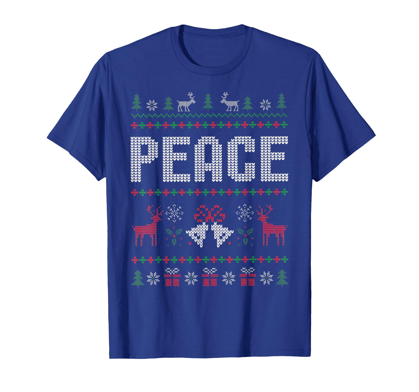 I Come in Peace Couple Matching Ugly Christmas Sweater T-Shirt