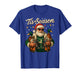 Tis The Season Cool Santa Duck Christmas Design T-Shirt