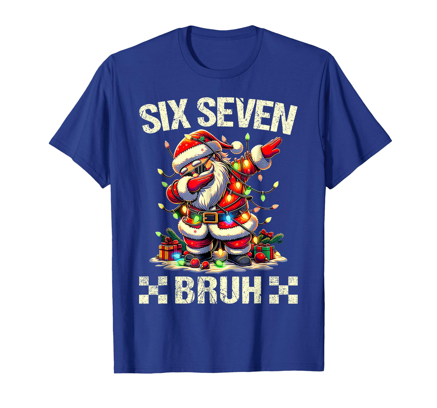 67 Six Seven Burh Funny Christmas 6 7 Meme Men Women Kids T-Shirt