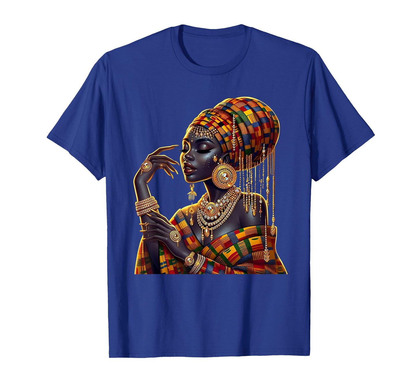 Love Black Woman African Melanin Queen Black History Month T-Shirt