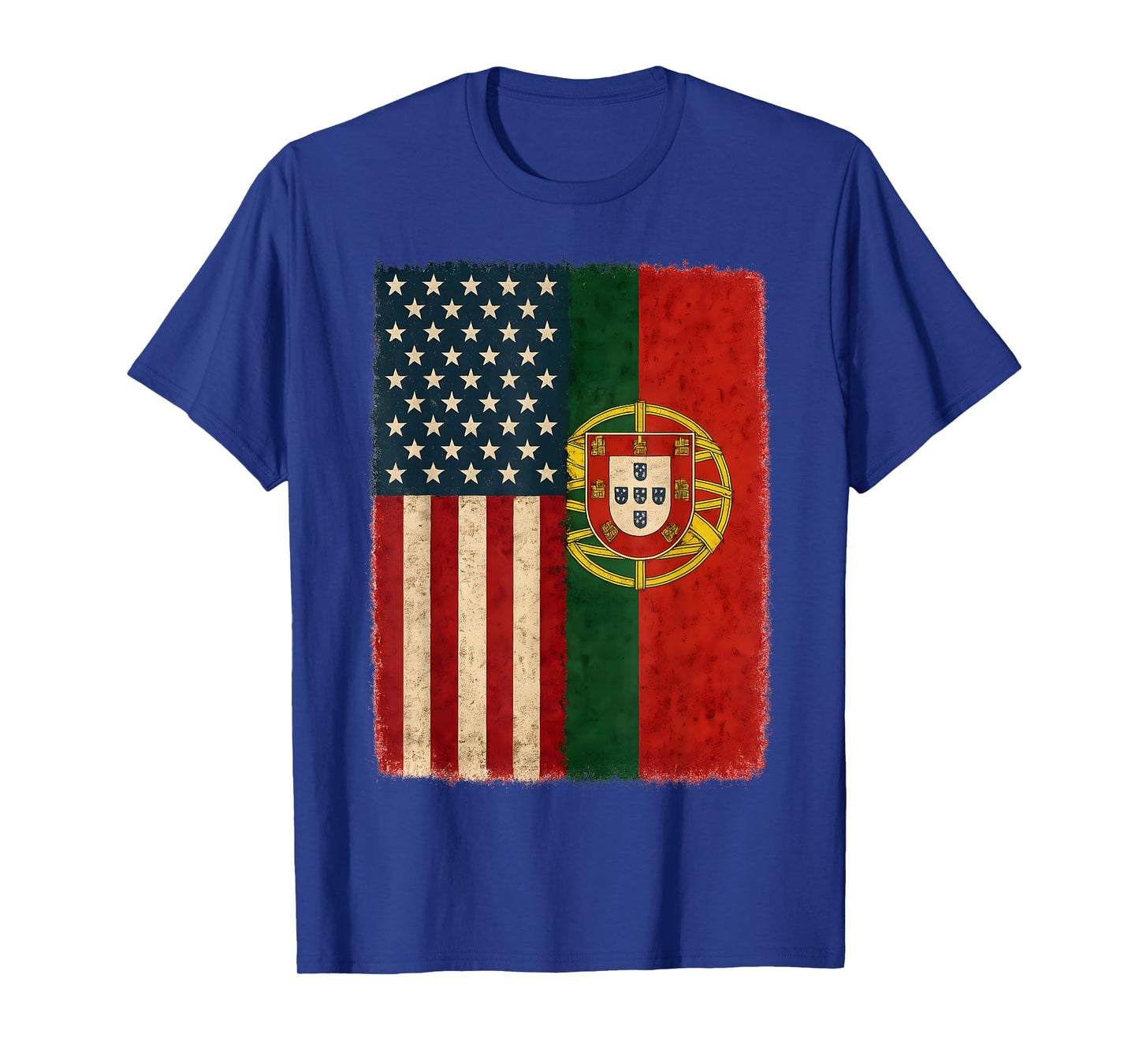 USA American Flag Portugal Portuguese America T-Shirt