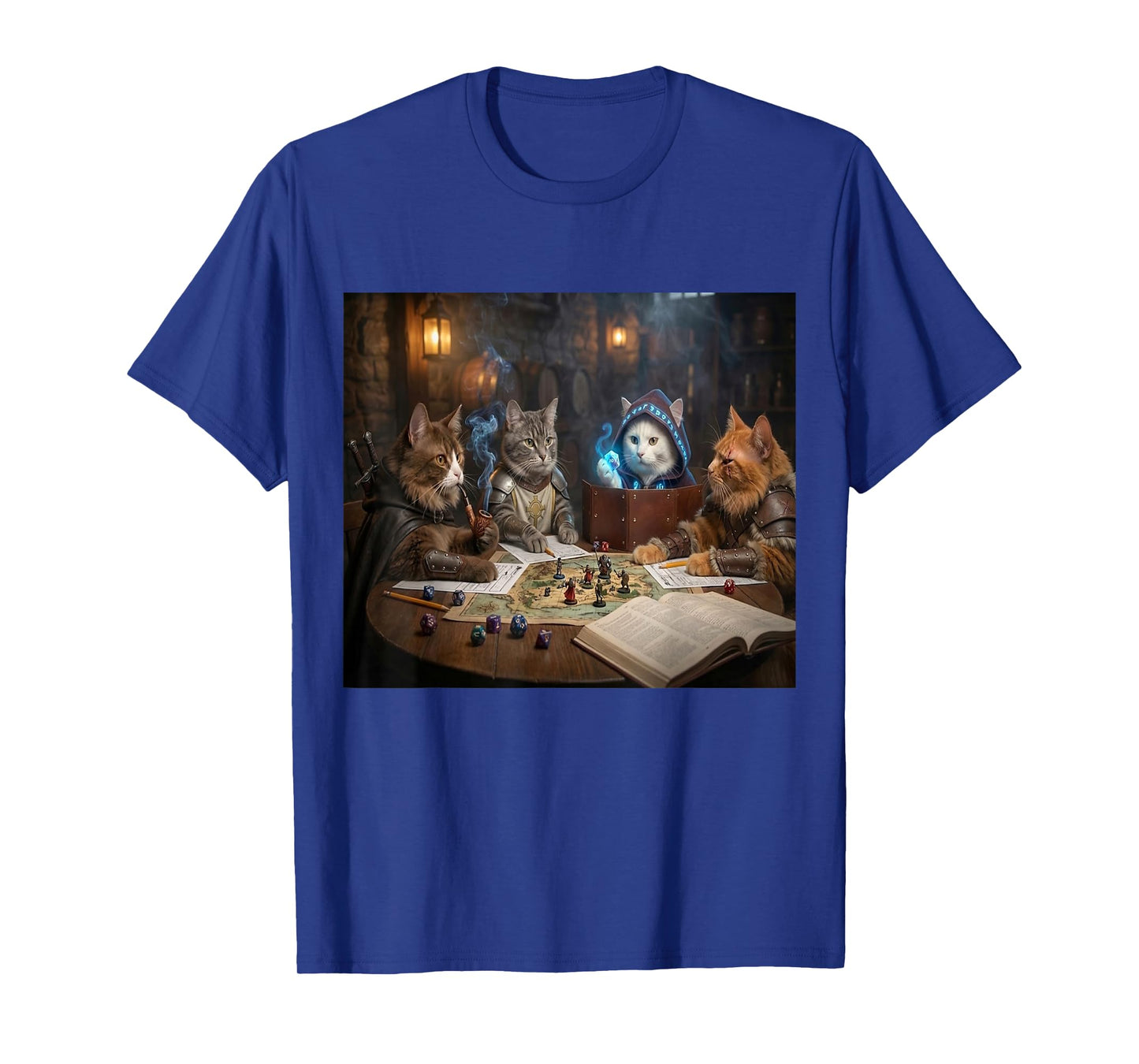 Cats Side Quest Tabletop Funny Cat Meme Humor Gift Cat Lover T-Shirt