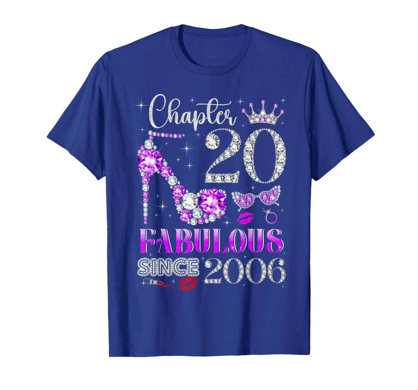 Chapter 20 Fabulous Since 2006 20Th Birthday Ladies Girls T-Shirt