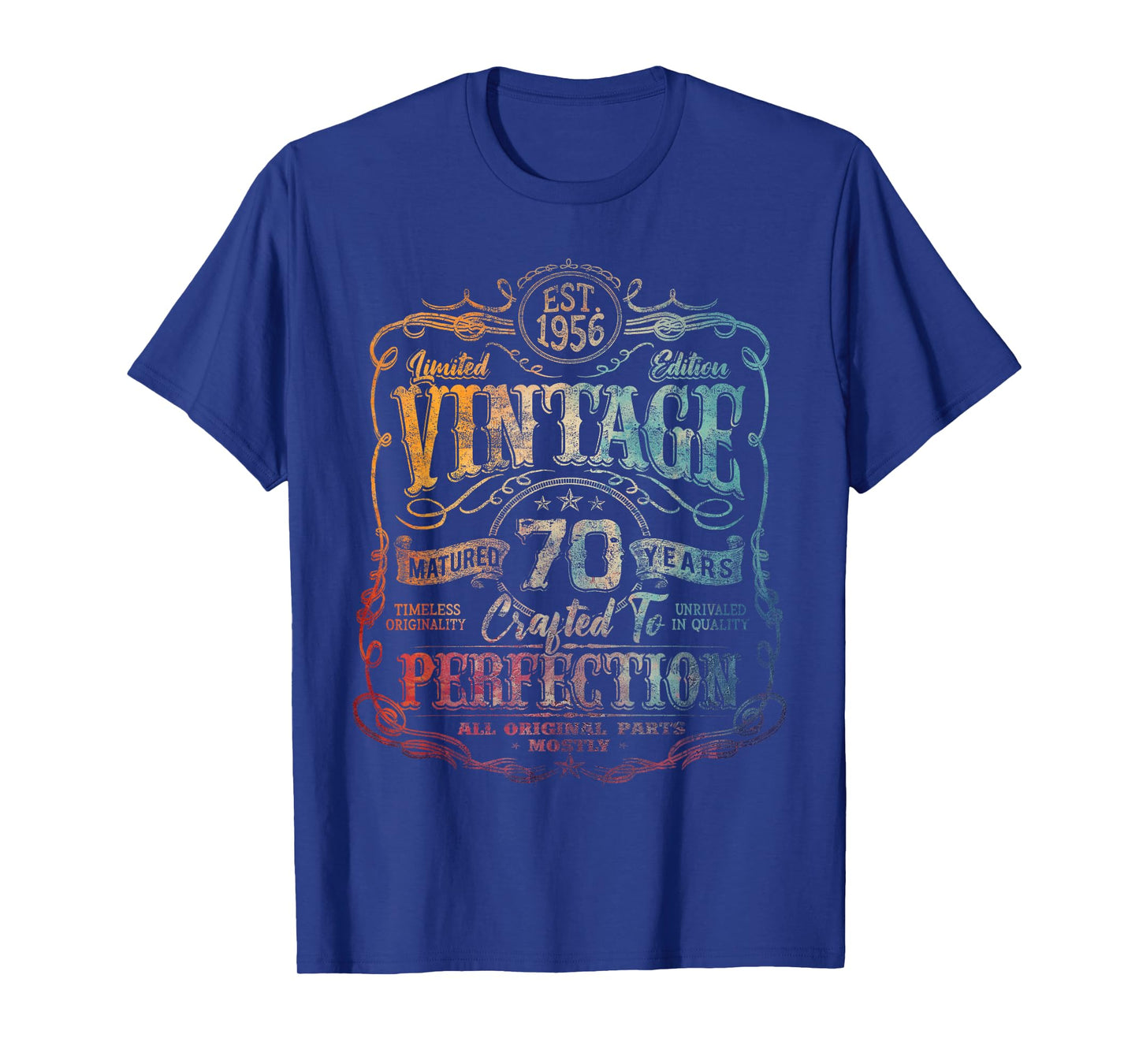 Vintage 1956 Limited Edition Shirt 70 Year Old 70th Birthday T-Shirt