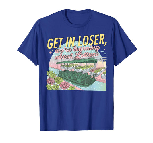 Learning About Lettuce The Land Matching Family Funny T-Shirt