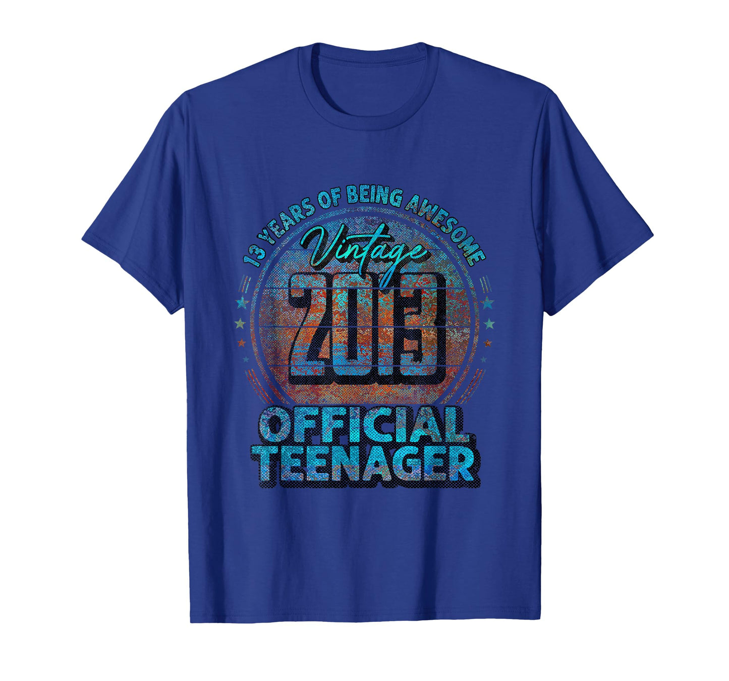 Vintage 2013 Limited Edition Shirt 13 Year Old 13th Birthday T-Shirt