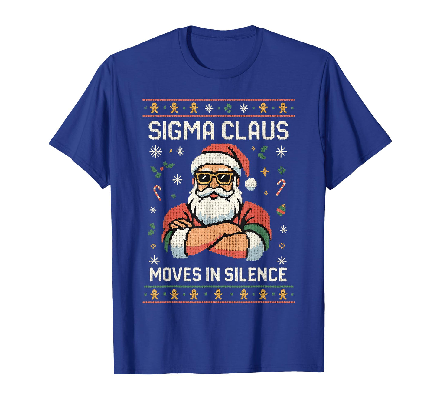 Christmas Shirt - Sigma Santa Ugly Xmas Sweater T-Shirt