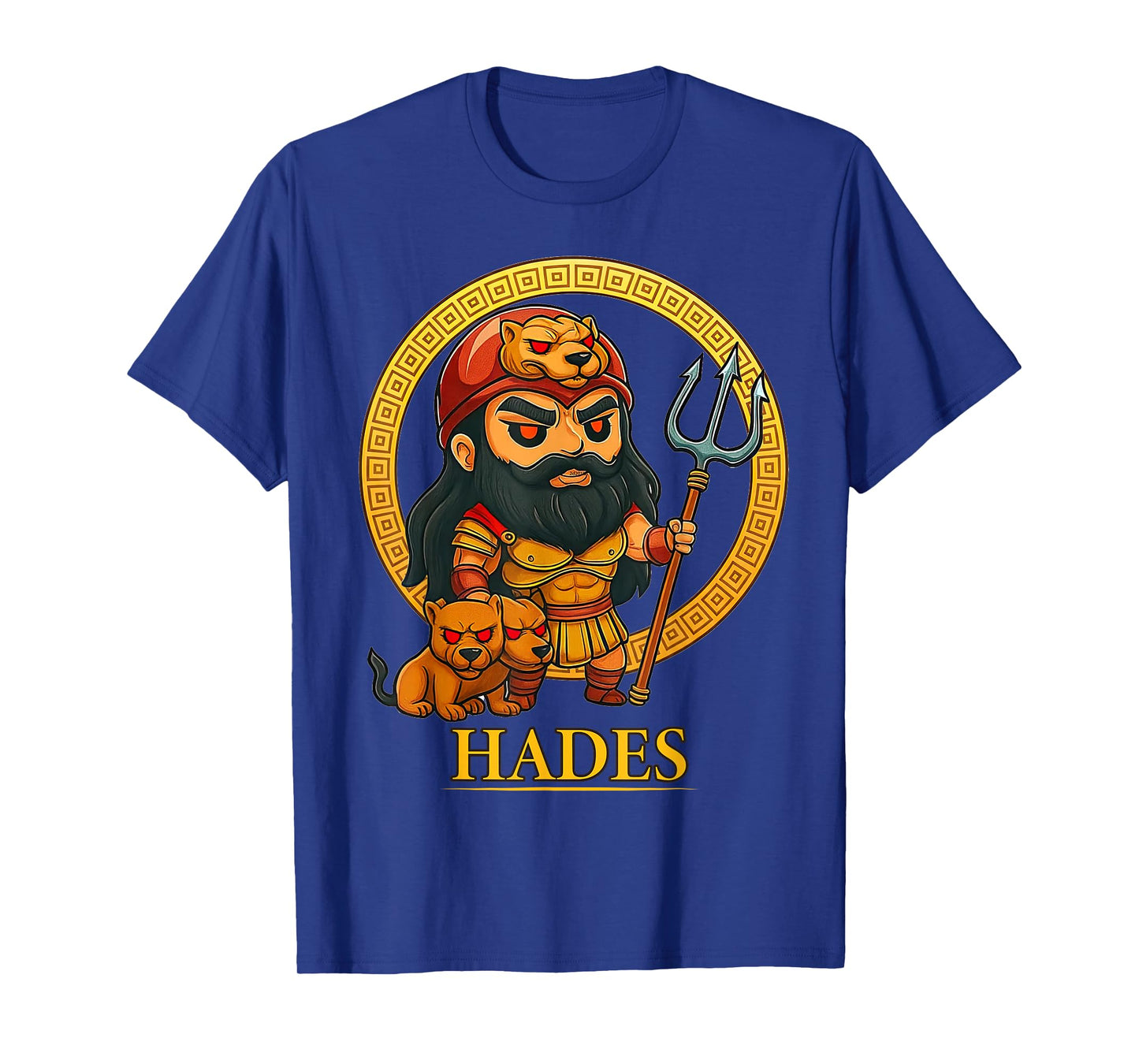 Kawaii Greek Mythology Hades Chibi Ancient Greece God T-Shirt