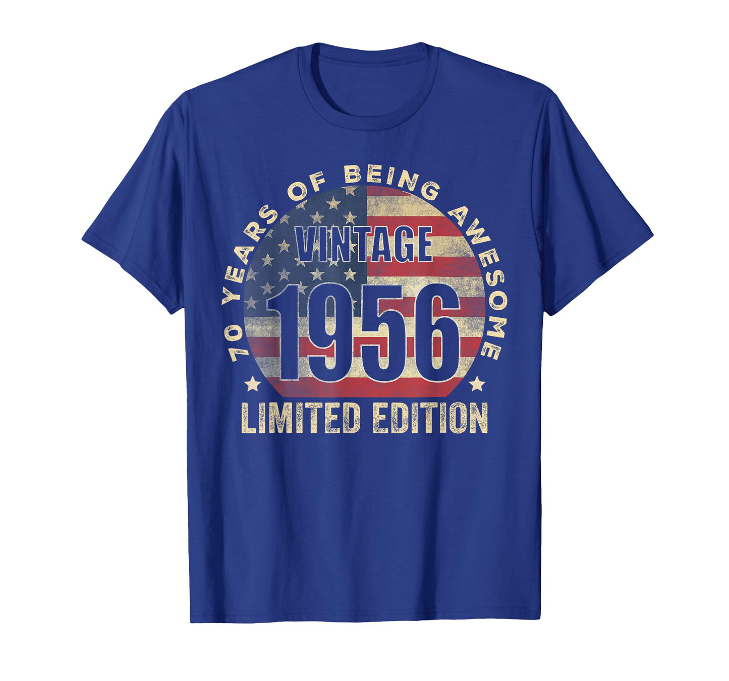 Vintage 1956 Limited Edition 70 Year Old 70th Birthday T-Shirt