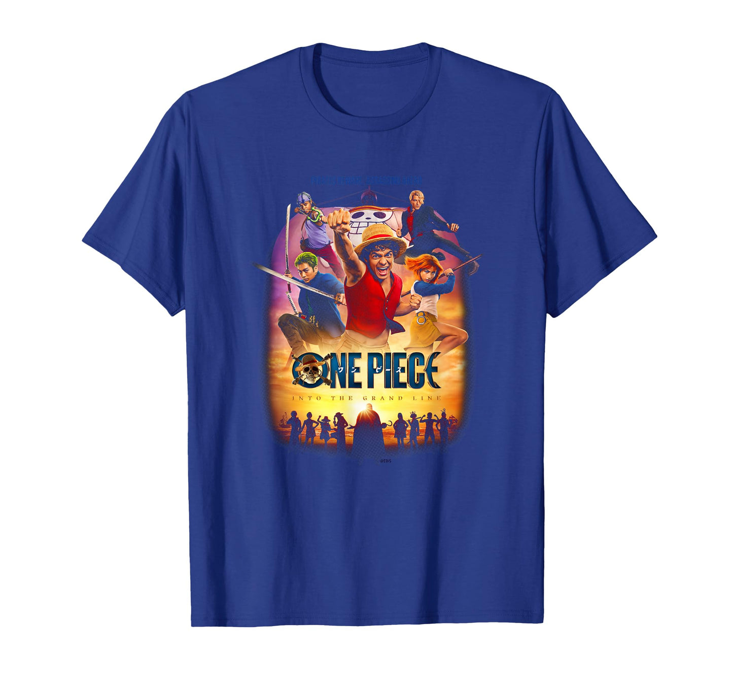 Netflix One Piece Pirates Beware Officially Licensed T-Shirt