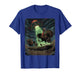 Alien UFO Turkey Abduction Thanksgiving Dark Horror Humor T-Shirt