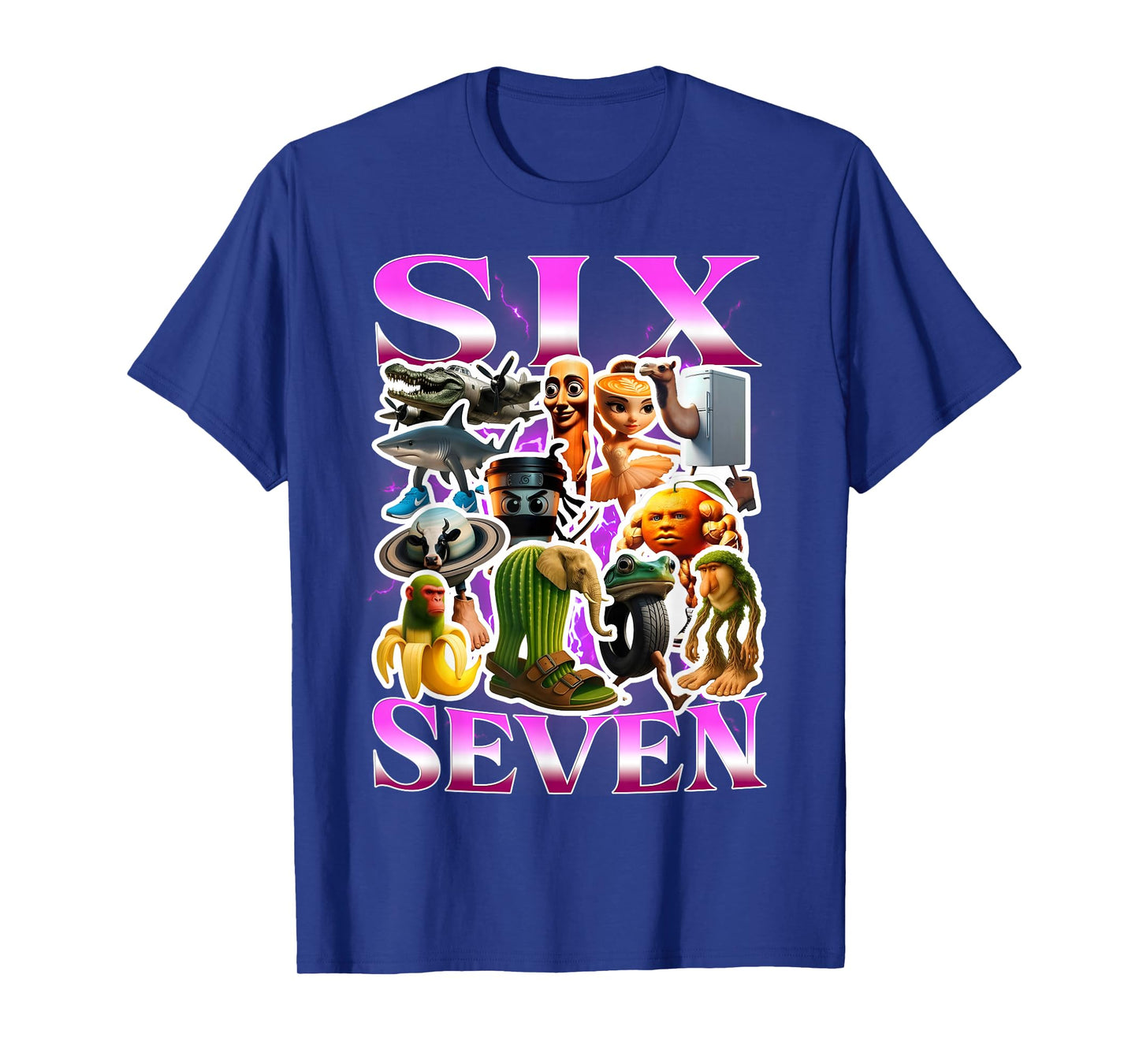 67 Six Seven Birthday Meme Viral Italian Brainrot Funny T-Shirt