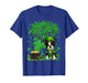 Funny Boston Terrier Dog Shamrock St Patrick's Day T-Shirt