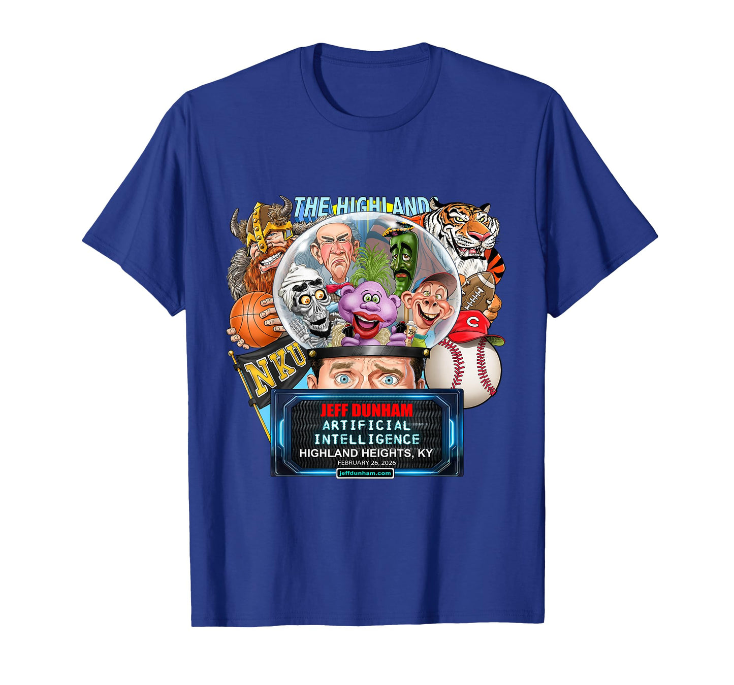 Jeff Dunham Highland Heights, KY (2026) T-Shirt