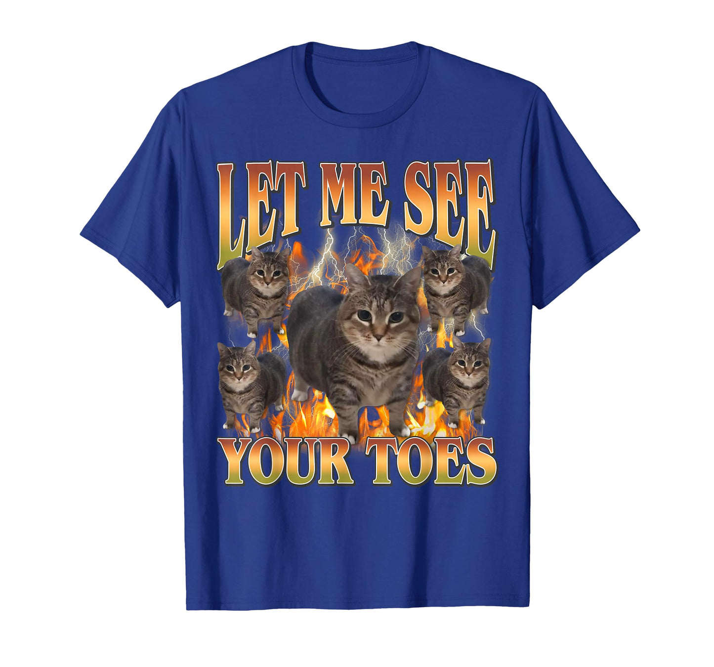 Your Toes Funny Cat Meme Bootleg Men Women T-Shirt
