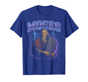 Funny Moses Cringy Meme Overloaded Christian T-Shirt