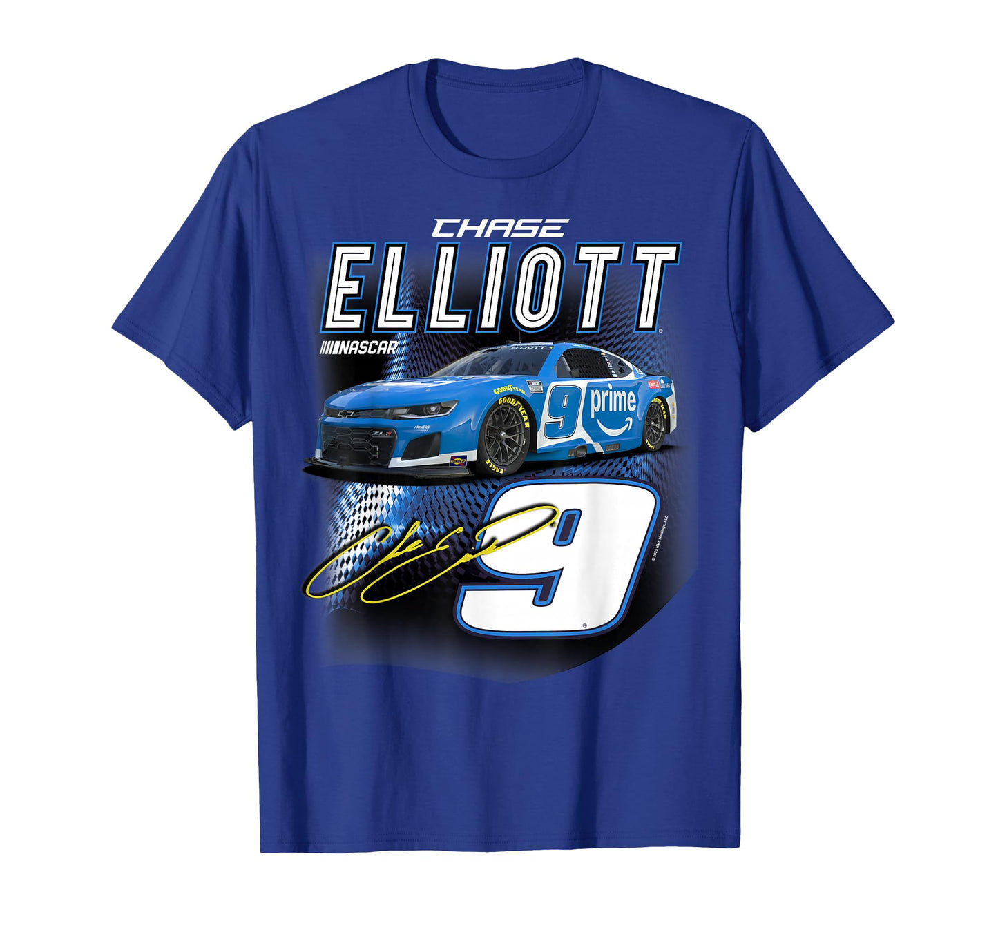 Hendrick Motorsports Elliot Chase Signature No 9 Camaro ZL1 T-Shirt