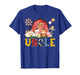Uncle Farm Cow Birthday Boy Matching Family Party T-Shirt