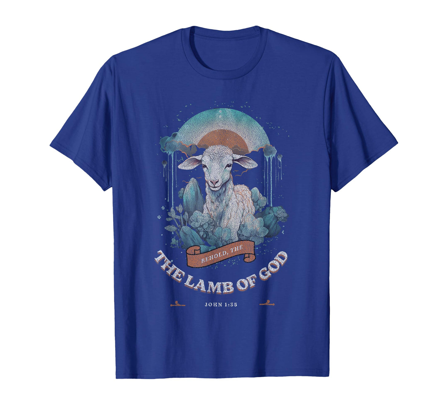 Religious Christian Faith Jesus Behold The Lamb of God T-Shirt