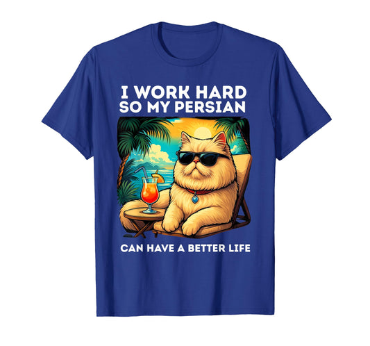 Persian Cat Lover Design Funny Persian T-Shirt