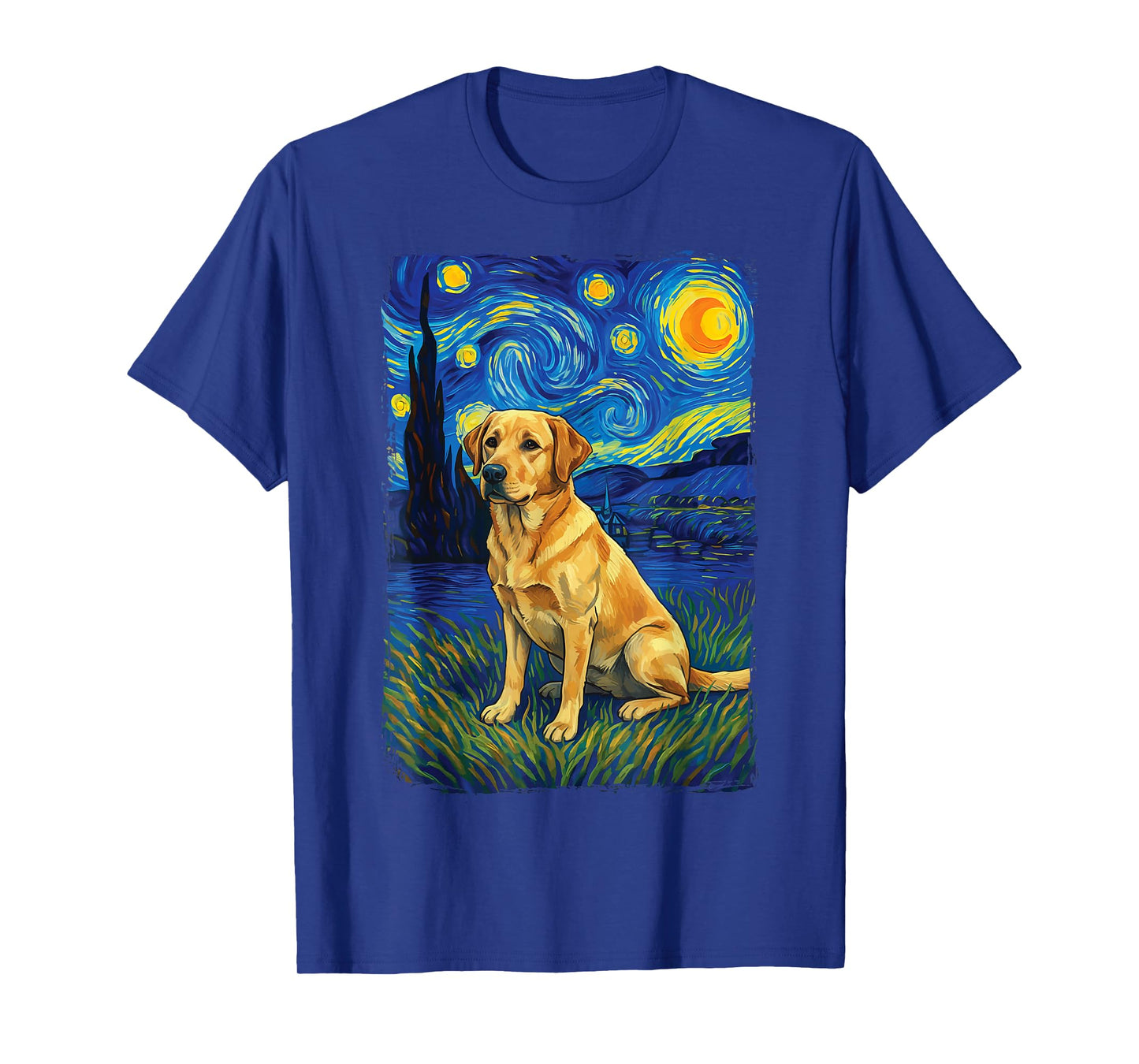 Labrador Starry Night T-Shirt
