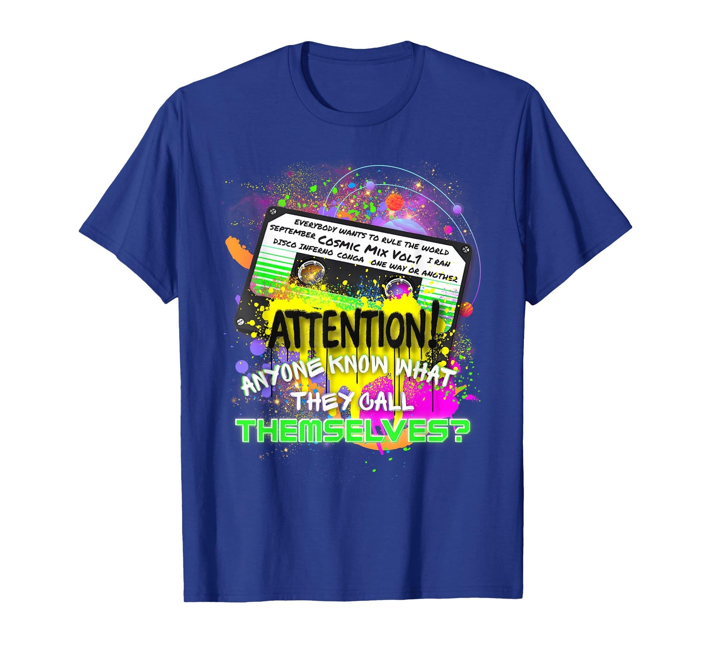 Cosmic Cassette Be Kind Rewind 80s - Remix T-Shirt