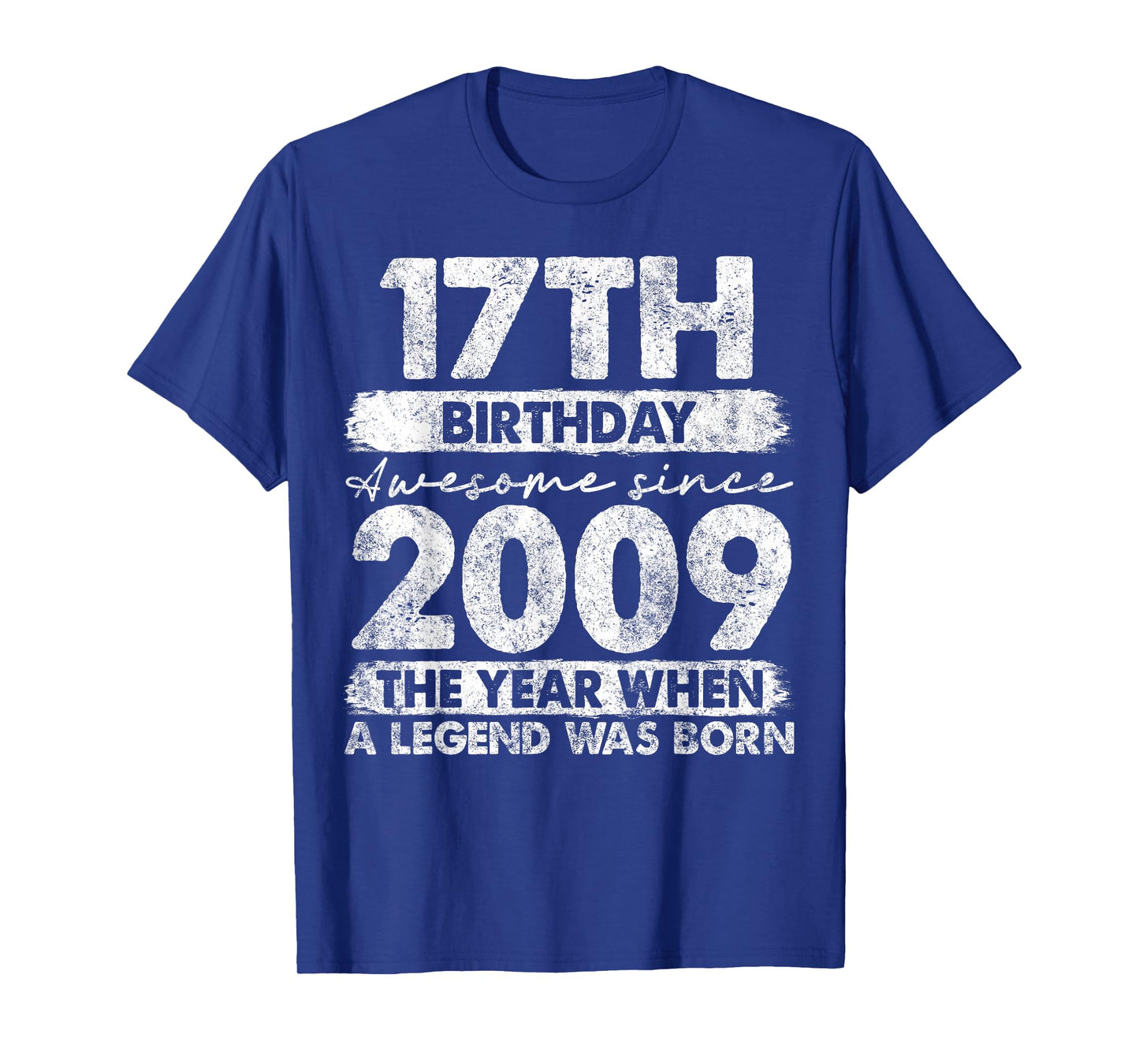 17 Year Old Gifts Vintage 2009 Limited Edition 17th Birthday T-Shirt