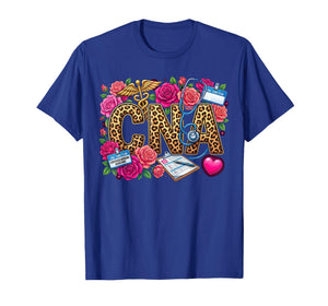 Hearts Certified Nursing Assistant Nurse CNA Valentines T-Shirt