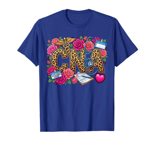 Hearts Certified Nursing Assistant Nurse CNA Valentines T-Shirt