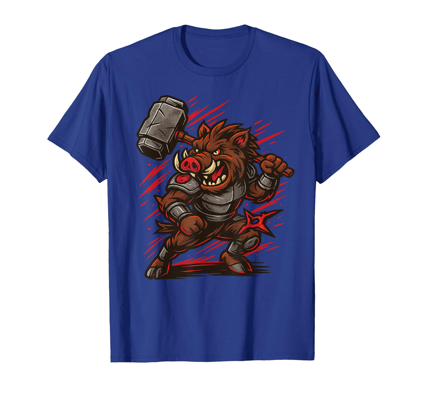 Boar Breaker with Warhammer Design for Comic Lover and Boar T-Shirt