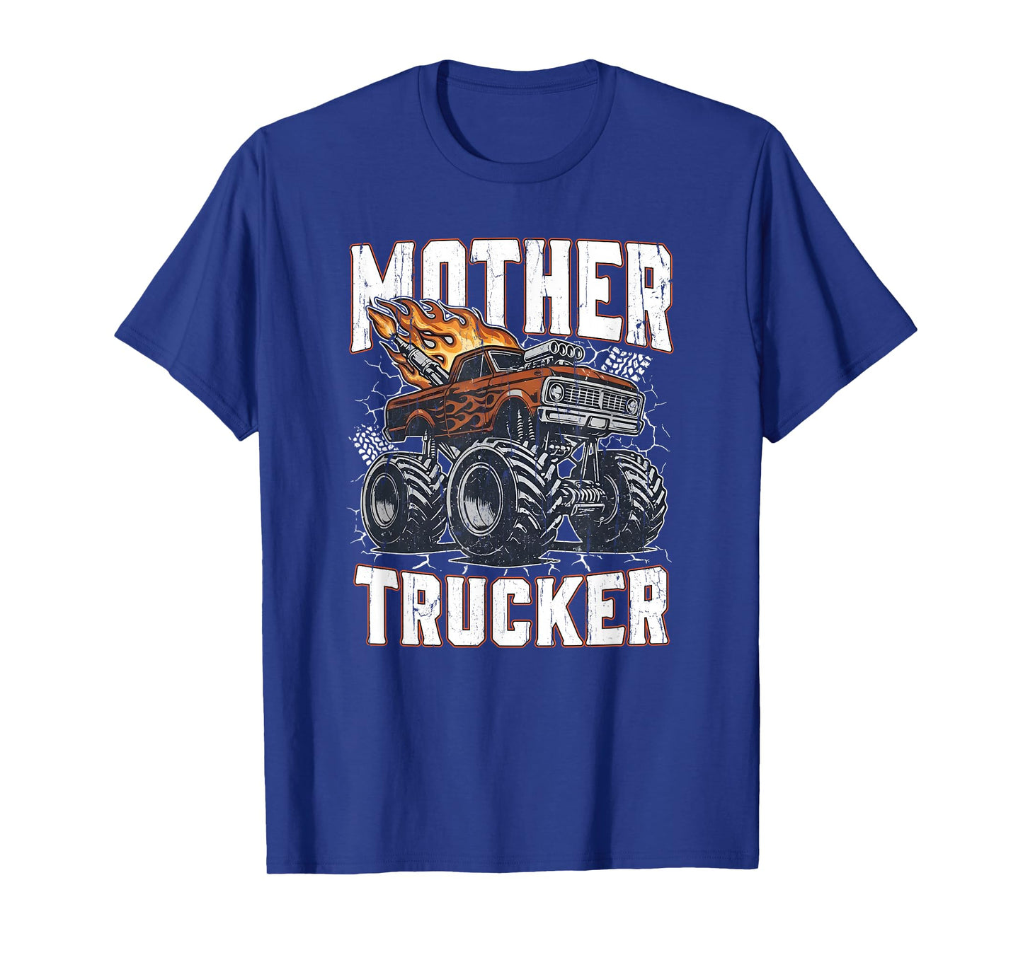 Mother Trucker, Funny Monster Truck, Trucker and Mom T-Shirt