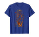 Flaming Jaguar Fierce Leopard Wild Fire Animal Spirit Art T-Shirt