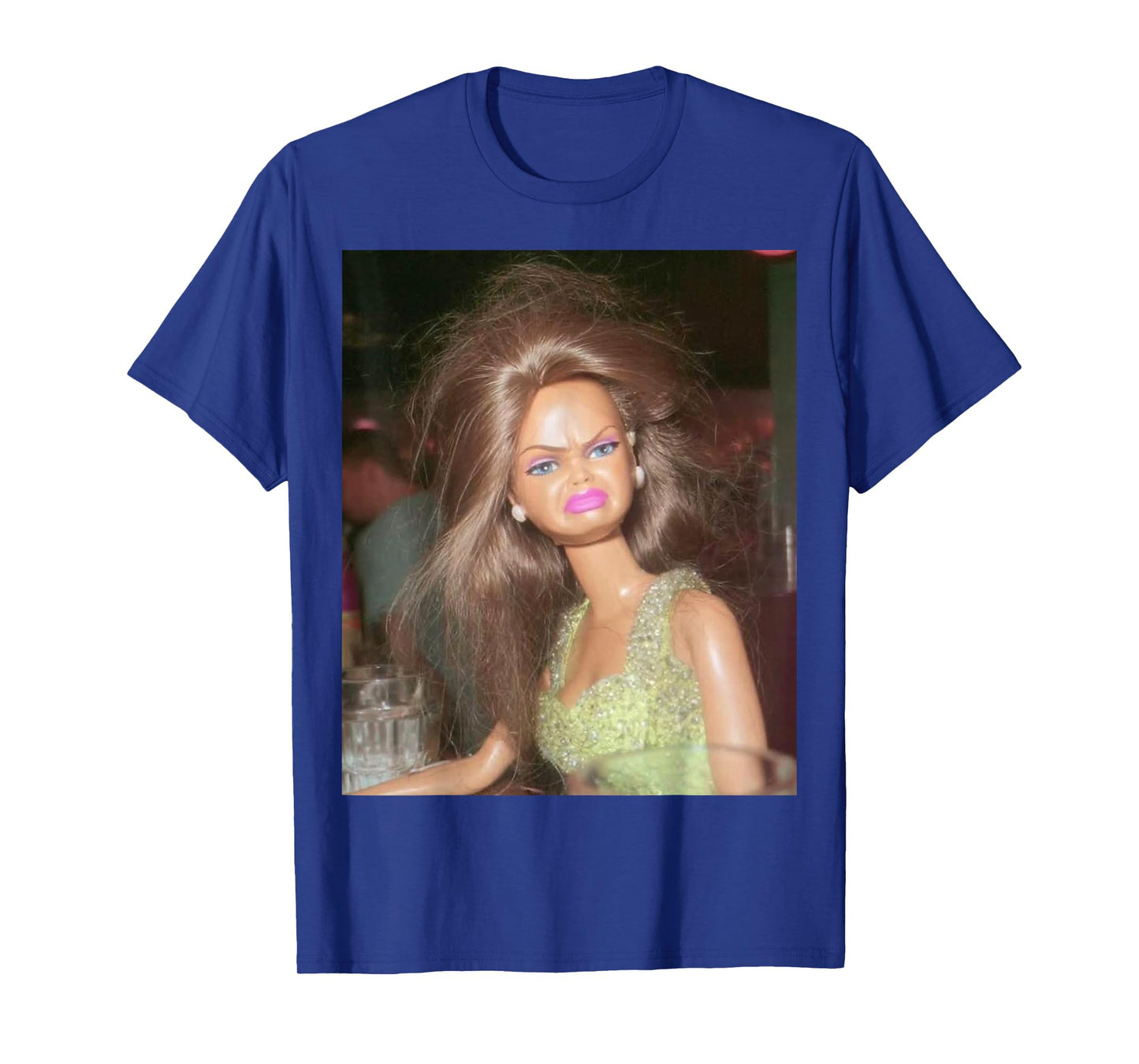 Funny Disgusting Doll face Meme Hilarious Sarcastic Gift Tee T-Shirt