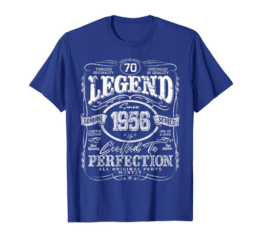 Vintage 1956 Limited Edition Shirt 70 Year Old 70th Birthday T-Shirt